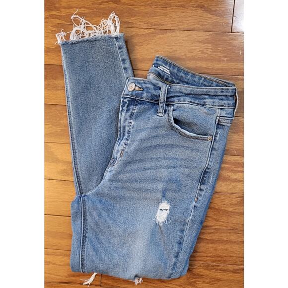 Old Navy Jeans Women Size 10 High Rise Rockstar Super Skinny Denim - Picture 9 of 10